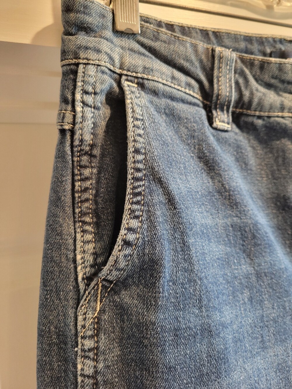 J. Crew Factory Deep Indigo Jeans - Picture 3 of 7